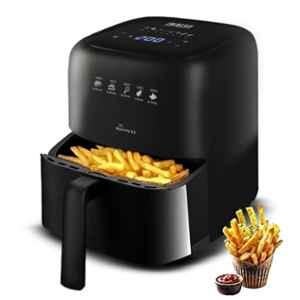 Inalsa Nutri Fry 3.5 Litre 1400W Polypropylene Black Air Fryer with 2 Years Warranty