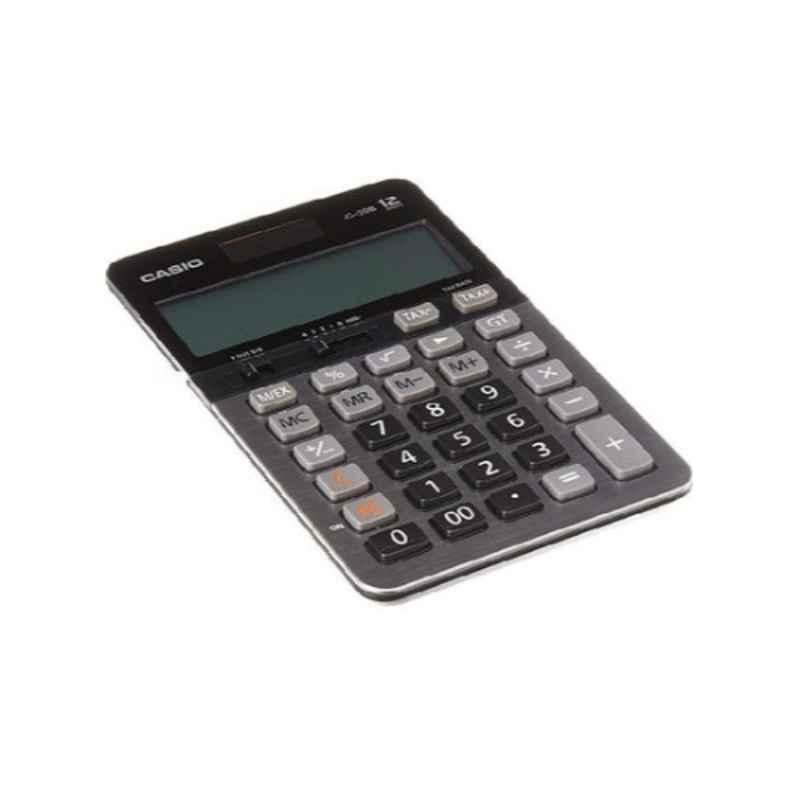 Casio JS-20B Grey & Black Heavy Duty Office Calculator