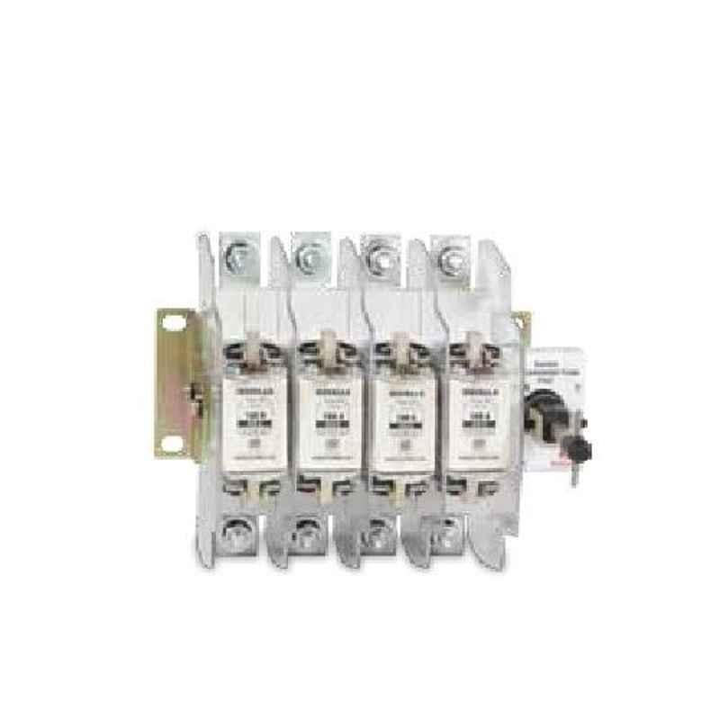 Havells 400A 415V Four Pole AC Open Execution with 4 Fuses Bolted Type Switch Disconnector Fuse, IHFSFF4400