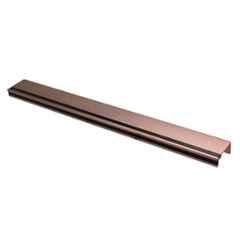 RAB 16 inch Aluminum Rose Gold & Black Wardrobe Pull Handle, P02