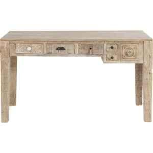 The Attic 135x60x75cm Mango Wood Natural Duns Study Table, KL-2052