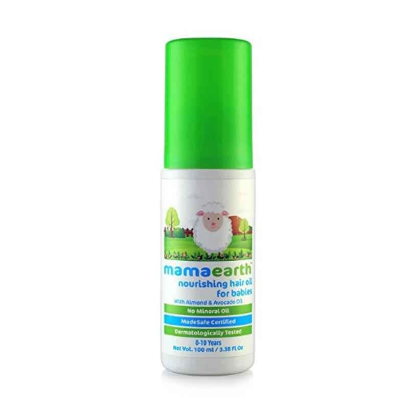 Mamaearth 100ml Nourishing Baby Hair Oil, MAE2053