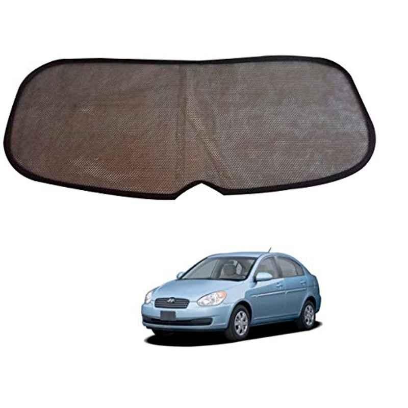 Kozdiko Mesh Black Rear Window Sunshade Car Diggy Curtain for Hyundai Old Verna
