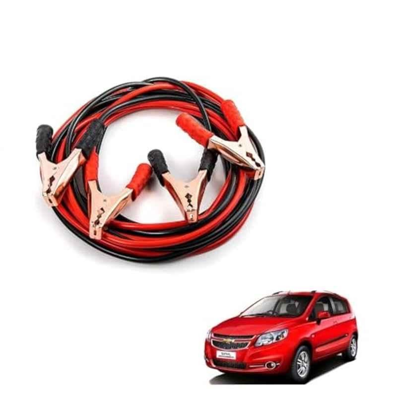 Kozdiko Heavy Duty Auto Jumper Battery Booster Wire Clamp with Alligator Wire for Chevrolet Sail Hatchback