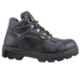 JCB Excavator Black Steel Toe Work Safety Shoes, Size: 12