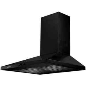 Padmini Essentia Ace 60 1050 CMH 60cm Black Wall Mounting Decorative Chimney