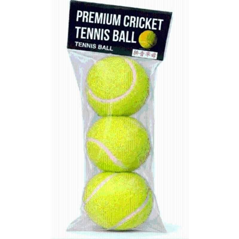 Gamers NOXA Hub Sports Green Standard Cricket Tennis Ball (Pack of 3)