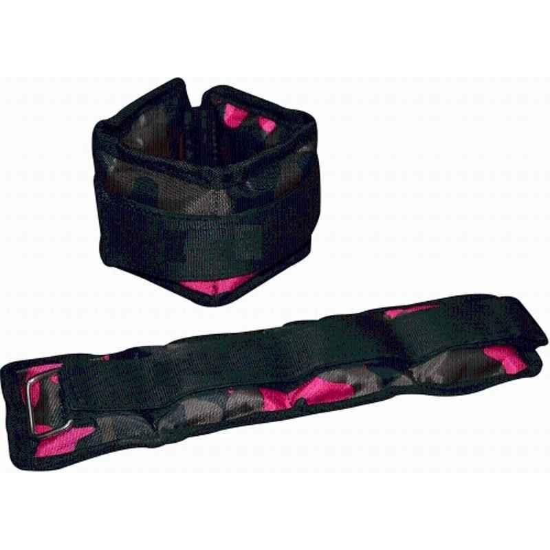 QUIT-X 2kg Multicolour Sports Adjustable Exercise Ankle Weight & 2kg Wrist Weight