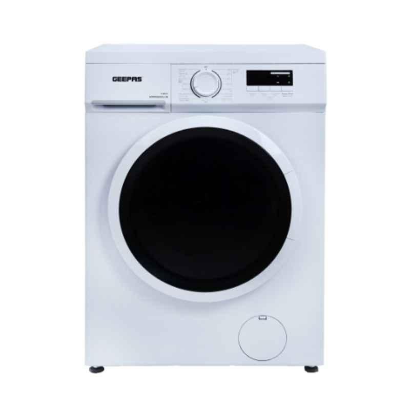 Geepas 2050W 6kg Front Load Washing Machine, GWMF68005LCU