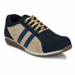 ArmaDuro AD1004 Suede Leather Steel Toe Blue Work Safety Shoes, Size: 8