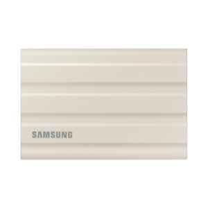 Samsung T7 Shield 1TB USB 3.2 Gen2 10Gbps Beige Portable Solid State Drive, MU-PE1T0K