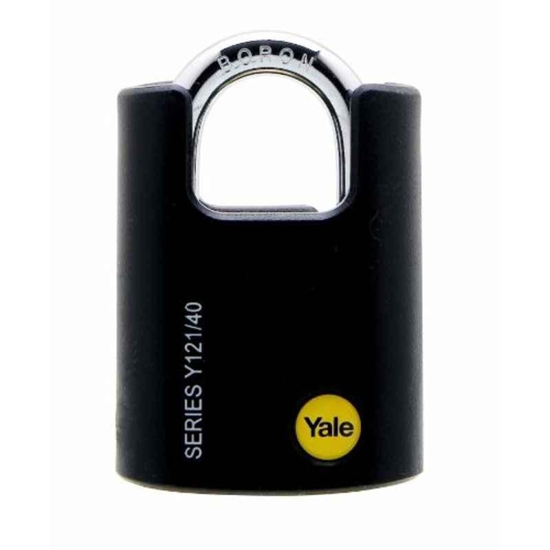 Yale Y121-40-125-1 40mm Brass Key Padlock