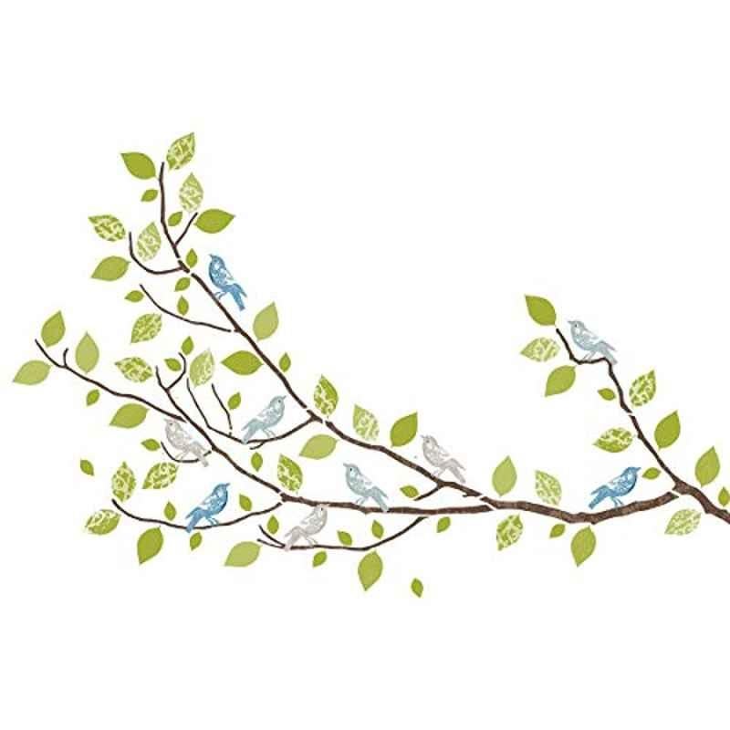 Brewster Wallpop Sitting In A Tree Large Wall Art Kit, WPK96847