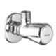 Mysis M-CR-02 Caliber Brass Chrome Finish Angle Valve with Wall Flange