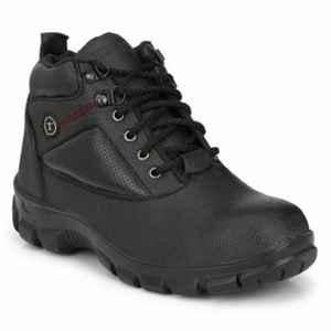 Timberwood TW22BLK PU Steel Toe Black Work Safety Shoes, Size: 9
