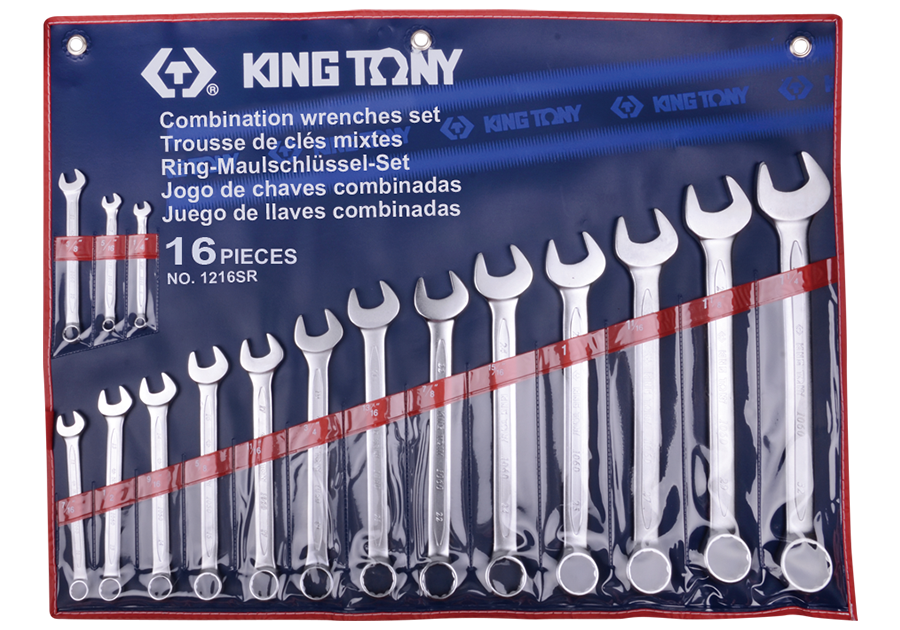 KING Combination Wrench Set, Metric, 8 mm to 32 mm (14-PC Set