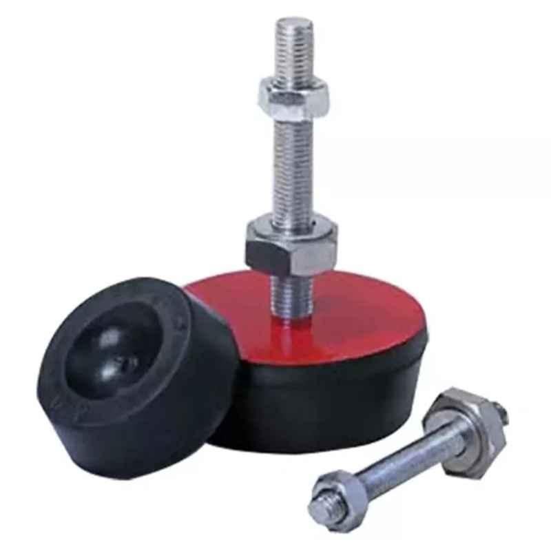 RS Pro Cylindrical M20 Anti Vibration Mount with 2400kg Compression Load, 1263900