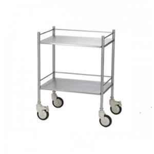 Yes Kay Stainless Steel 2 Shelves Instrument Trolley