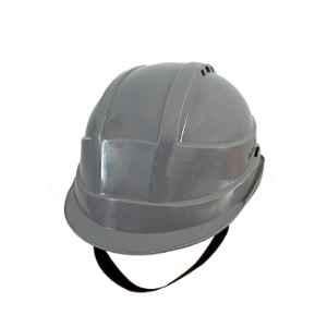 Ladwa Polymer Grey Heavy Duty Safety Helmet with Adjustable Ratchet, LSI-DHG-75, Size: Free (Pack of 75)