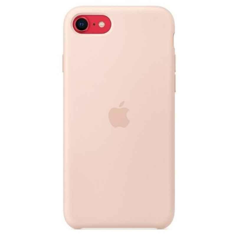 Apple Pink Sand Silicone Case for iPhone SE