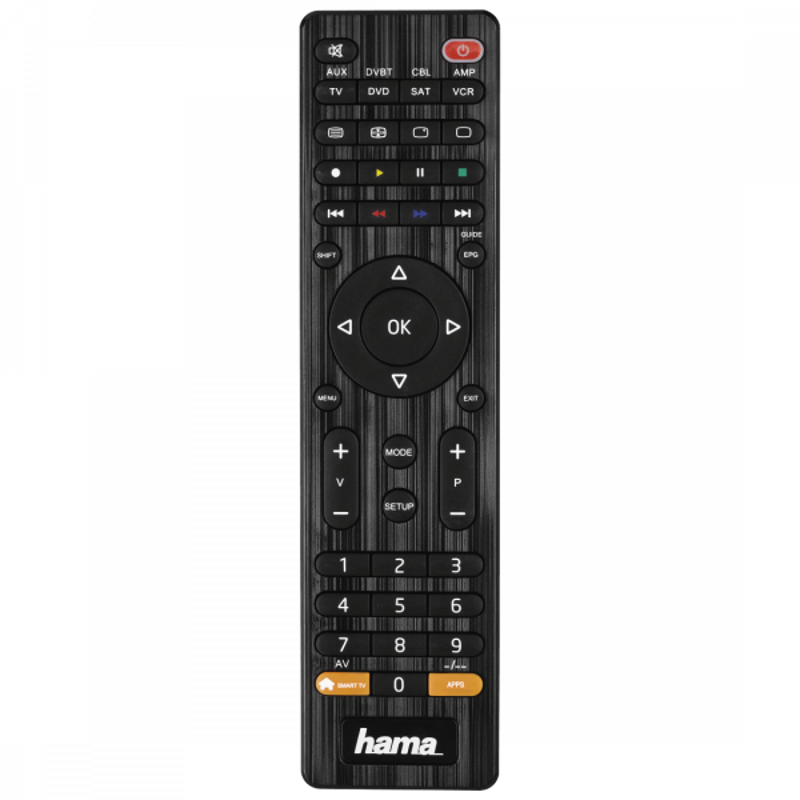 Hama 8-in-1 Universal Remote Control, HA12307