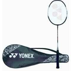 Yonex ZR 100 84g Light Black & Silver Strung Badminton Racquet