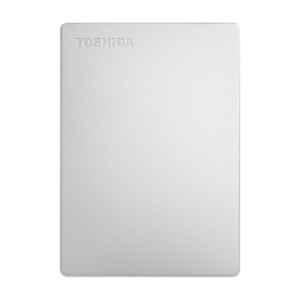 Toshiba Canvio Slim III 1TB Silver External Hard Drive, HDTD310AS3DA