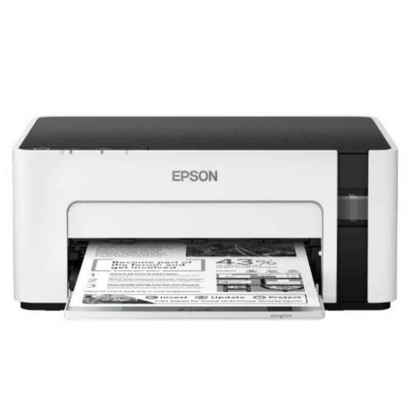 Epson EcoTank M1100 Monochrome Single Function Ink Tank Printer with 3 Years Warranty