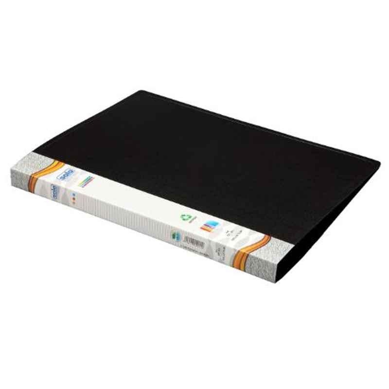 Solo A4 Black Deluxe Clip File, DC101 (Pack of 10)