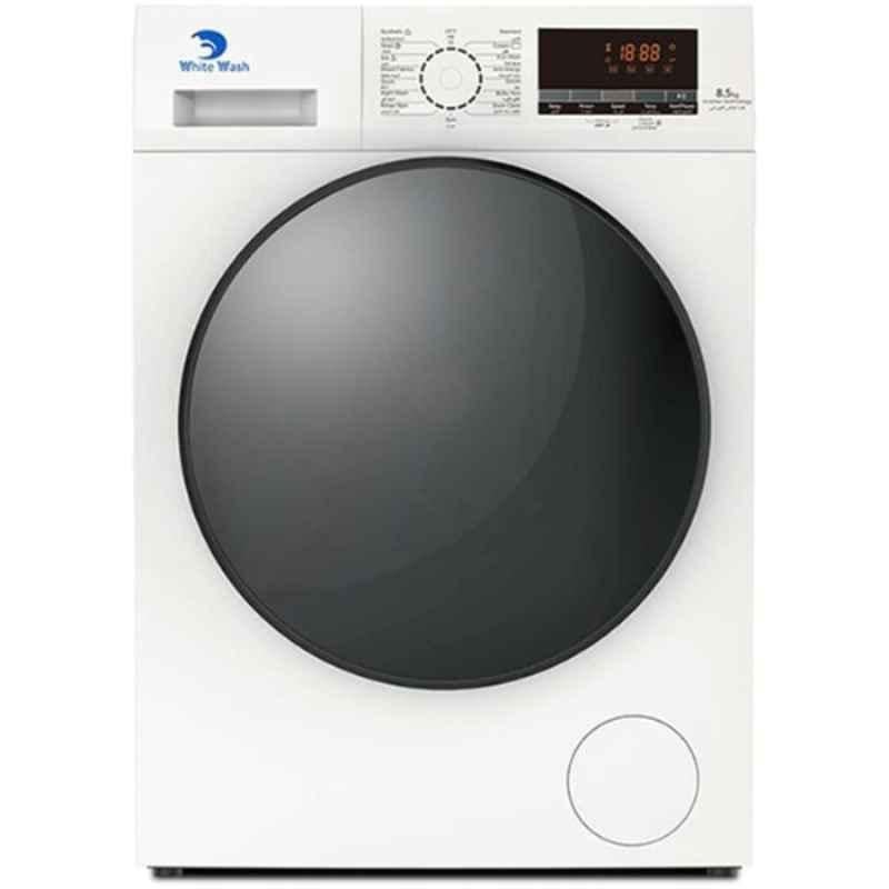 White Wash 8.5kg White Front Load Washing Machine