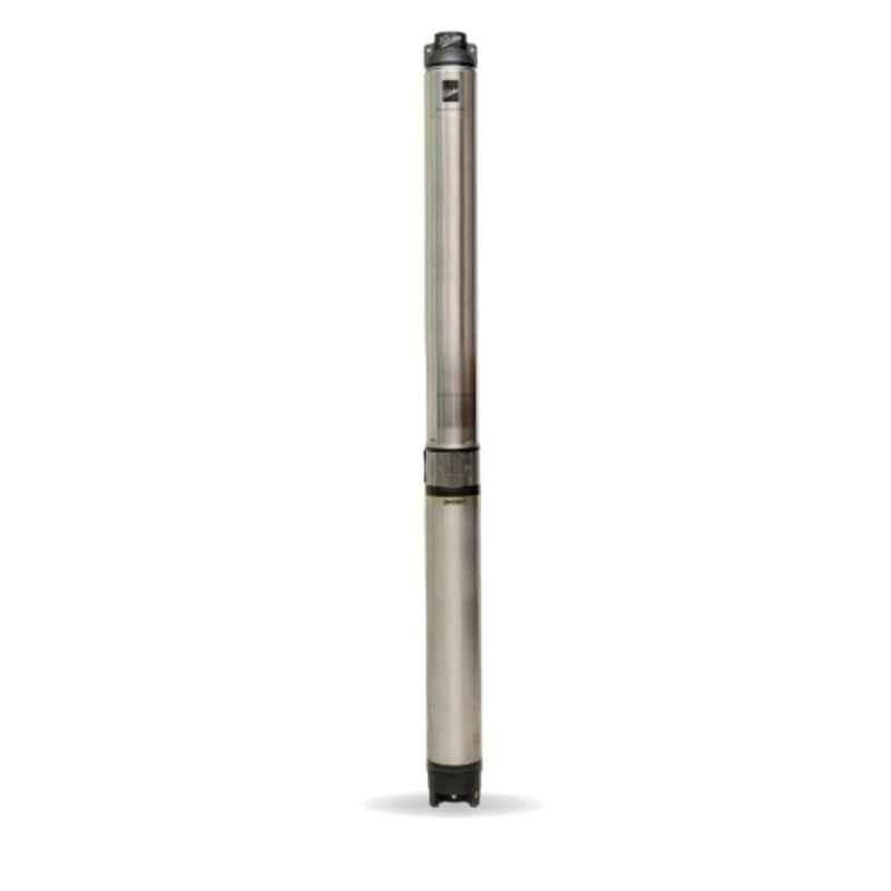 Kirloskar 1.5HP 12 Stages Single Phase Borewell Submersible Pump with Control Panel, NEO 60-1512