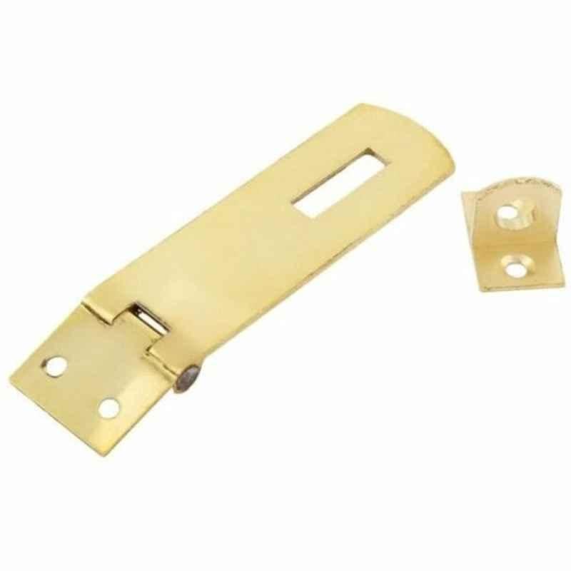 Robustline 7x2.5cm Gold Brass Hasp & Staple