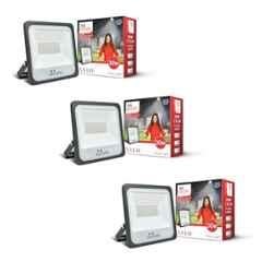 Murphy Xylo 30W 6500K Aluminium Cool White LED Flood Light for Outdoor (Pack of 3)