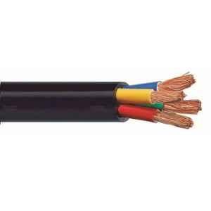 KEI 2.5 sqmm 14 Core FR Black Copper sheathed Flexible Cable, Length: 100 m