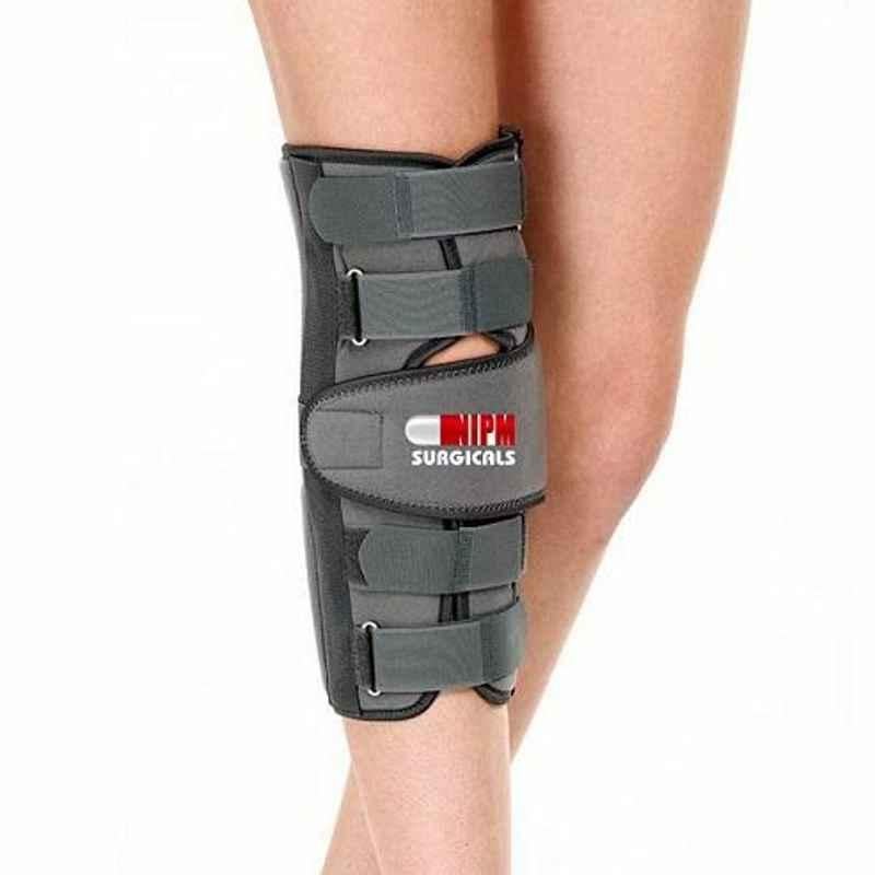 Nipm Surgical Small Long Type Grey Knee Brace, KS-0601S
