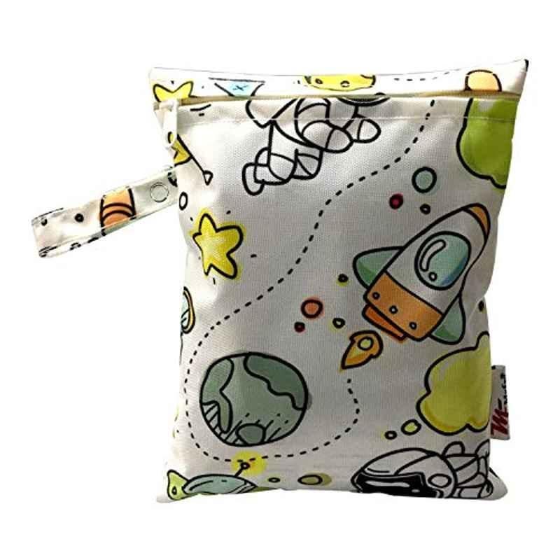 My Fav Polyester Printed Wet Dry Pouch with Zipper, MFWDP008