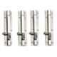 Nixnine 6 inch Stainless Steel Tower Bolt Security Door Latch Lock, SS_LTH_A-511_6IN_4PS (Pack of 4)
