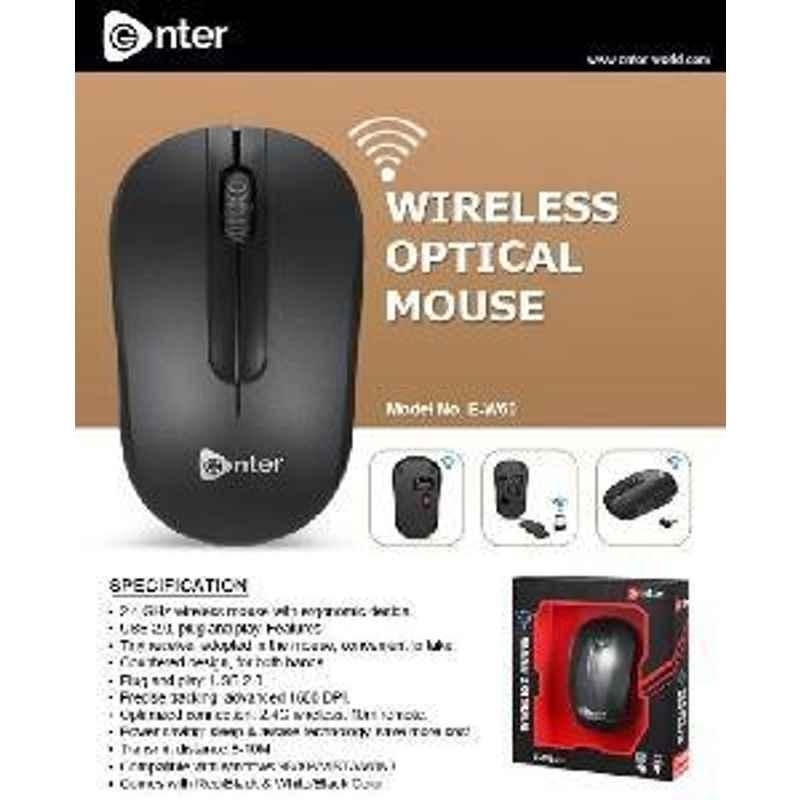 Enter Wireless Mouse W 60 【1Year Warranty】 Mouse