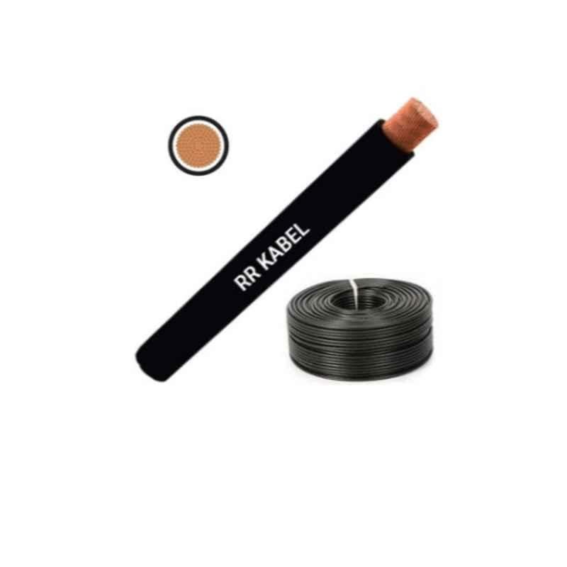 RR 90m 0.5mm Pure Copper Single Core Black Multi Strand Flexible Cables