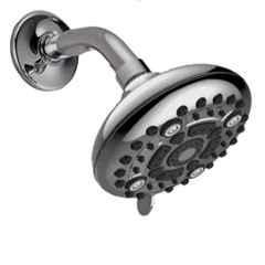 IRIS ZX65S 6 Function ABS 5 inch Circular Overhead Showers