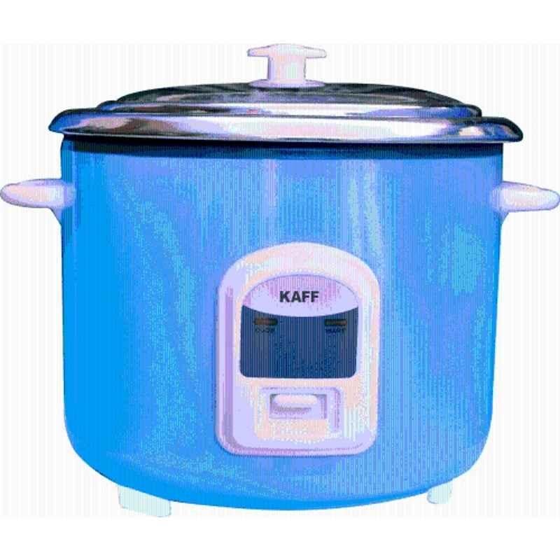 Kaff 1.8 Litre 700W Stainless Steel Turquoise Blue Electric Rice Cooker, SARC18-T