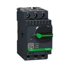 Schneider Electric TeSys Power 6.3 Amp Magnetic Motor Circuit Breaker with Rotary Handle Control, GV2L10, Breaking Capacity: 100 kA
