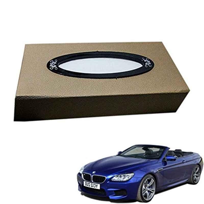 Kozdiko 200 Sheets 100 Pulls Beige Tissue Paper Box for BMW 6 Series, kozd_6323