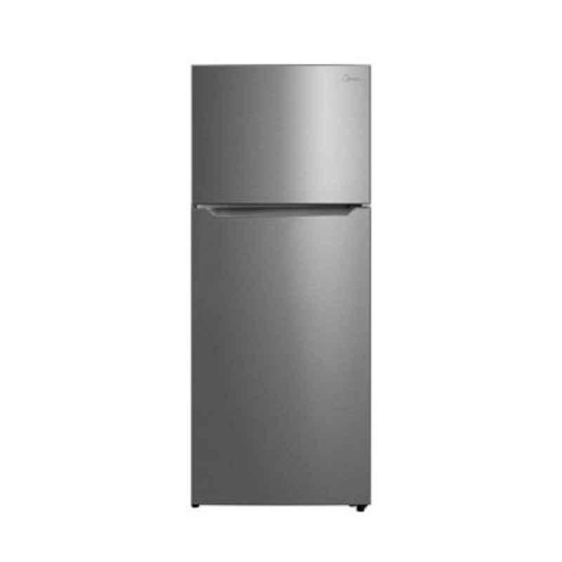 Midea 606L Double Door Stainless Steel Top Mount Refrigerator, HD606FWES