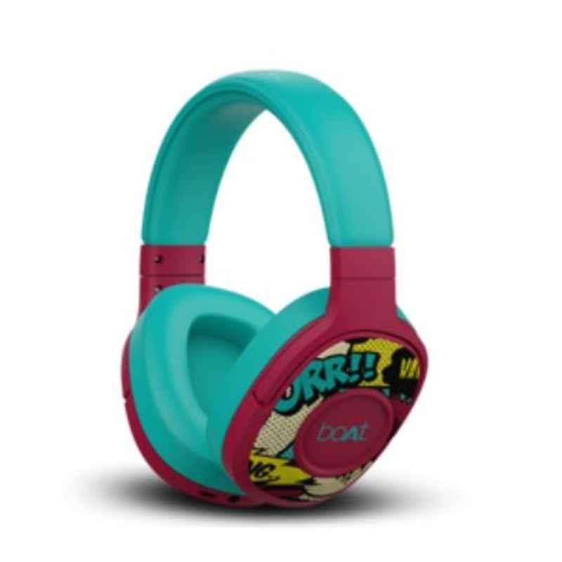 Buy boAt Rockerz 550 Maroon Wireless Headset with Mic Online At