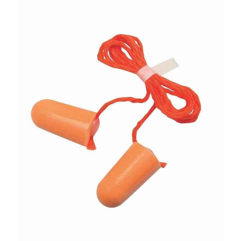 3M 29DB 1110 Orange Corded Foam Ear Plug (Pack of 30)