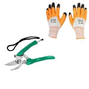 Walkers WKCB180M1 Gardening Grass Pruning Shears with Hand Gloves, WKCB180