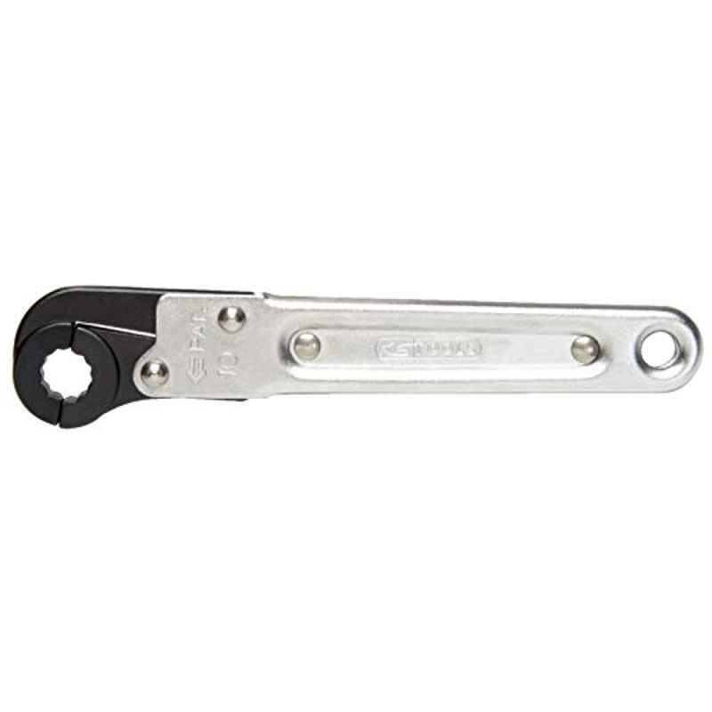 KS Tools 17mm CrV Clamp Head Ratchet Ring Spanner, 500.5017
