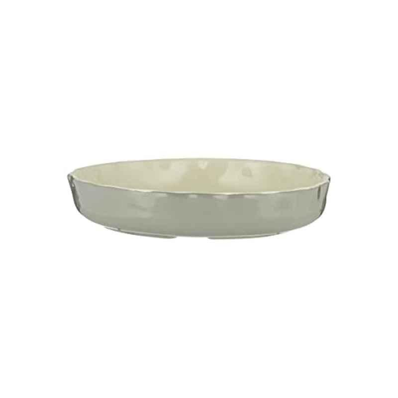 Mason Cash 2008.239 24cm Stoneware Grey Round Quiche Dish