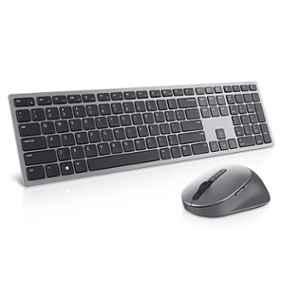 Dell Titan Grey Multi-Device Wireless Keyboard & Mouse Combo, KM7321W